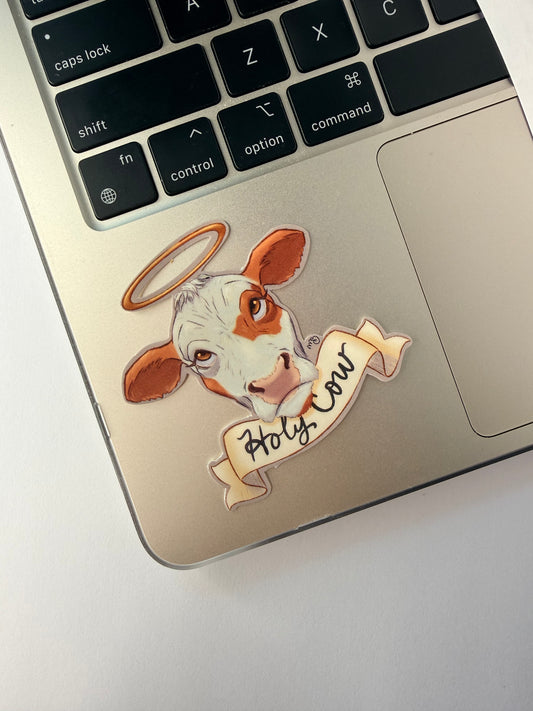 Holy Cow Sticker