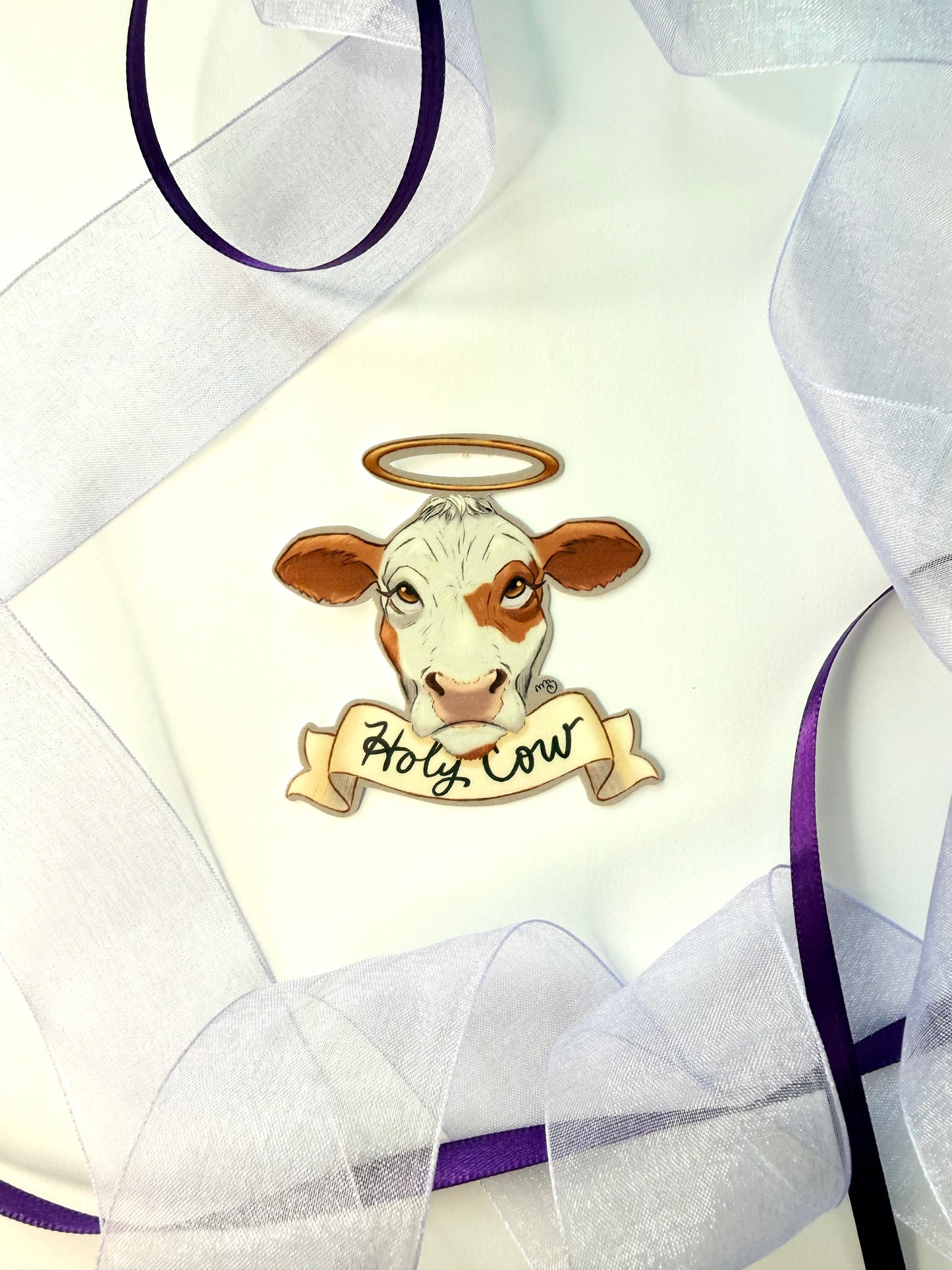 Holy Cow Sticker
